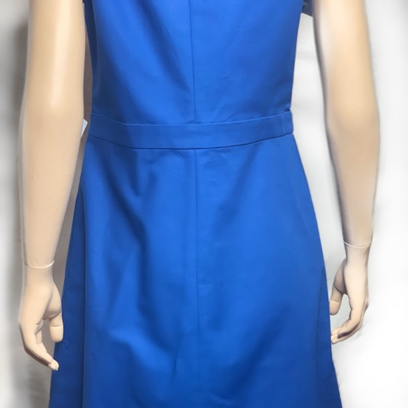 MOSCHINO WHITE BUTTON BLUE DRESS (final price) - Picture 4 of 7